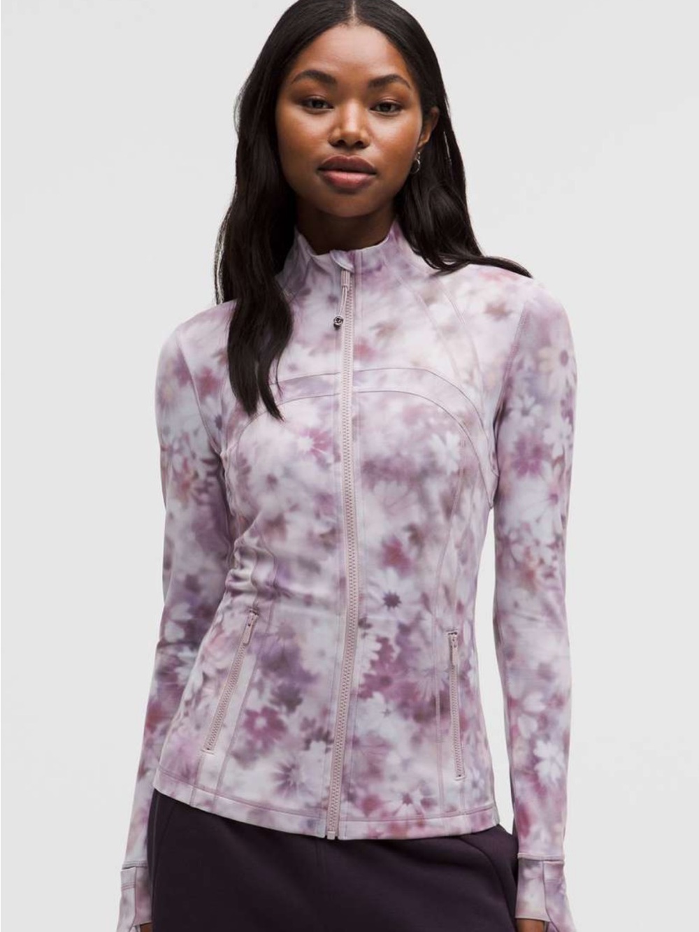 NWT!🍋🍋Lululemon Define Jacket Nulu🍋🍋. Size 2. Color Meadow Haze Pink Multi.